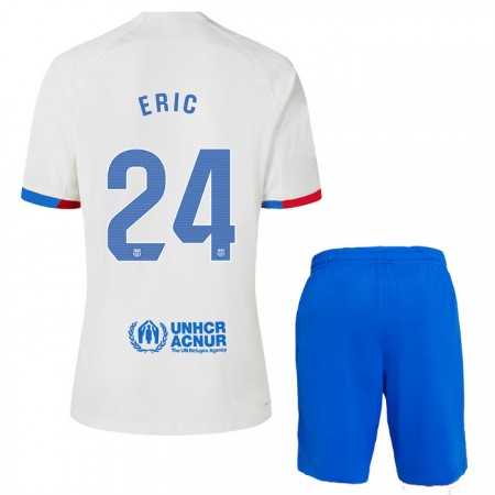 Tenue Enfant FC Barcelone Eric 24 Exterieur 2023-24 (+ Short)
